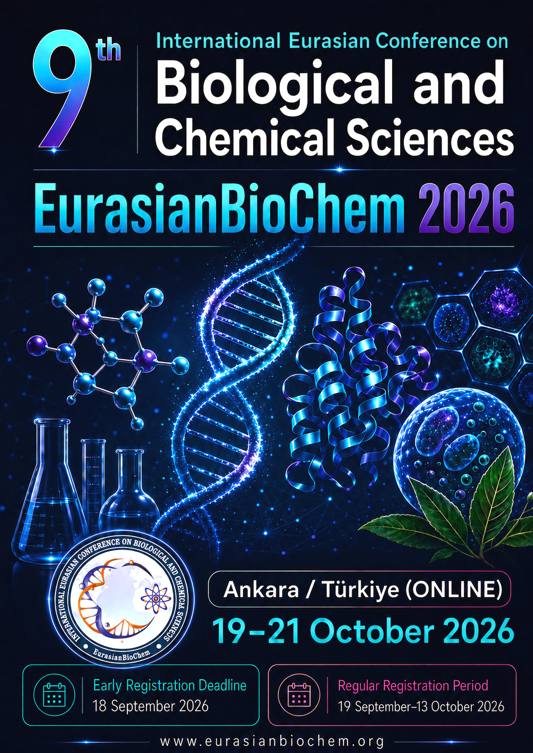 EurasianBioChem 2026 Conference Poster — 19–21 October 2026